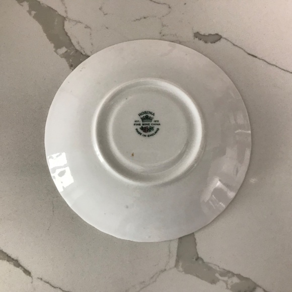 Vintage Queens Rosina Fine Bone China Saucer - Picture 2 of 4